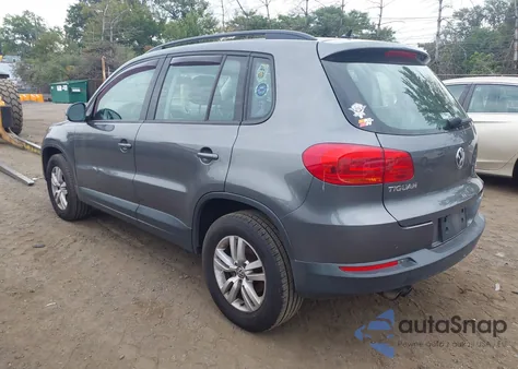 2016 Volkswagen Tiguan S from USA, damaged, VIN WVGBV7AX0GW514240